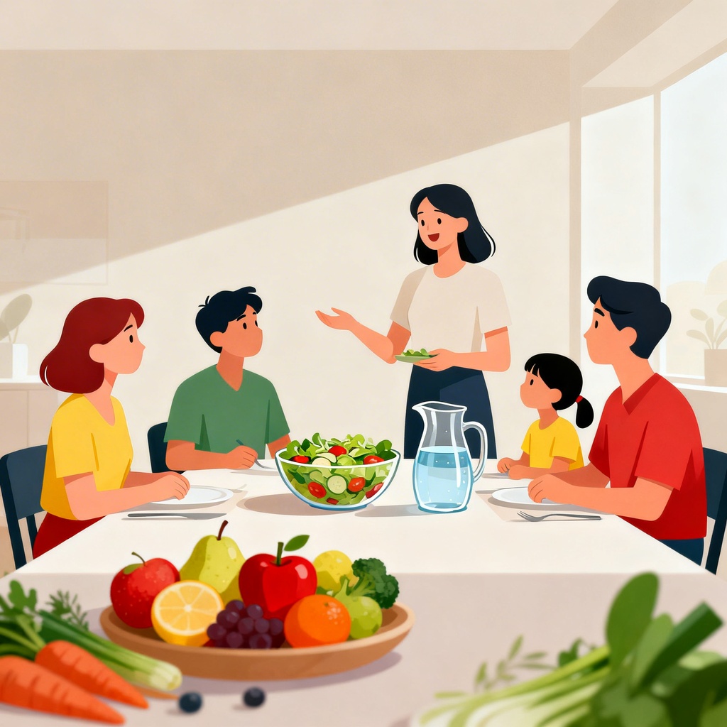 Jak wprowadzić zdrowe nawyki żywieniowe w rodzinie